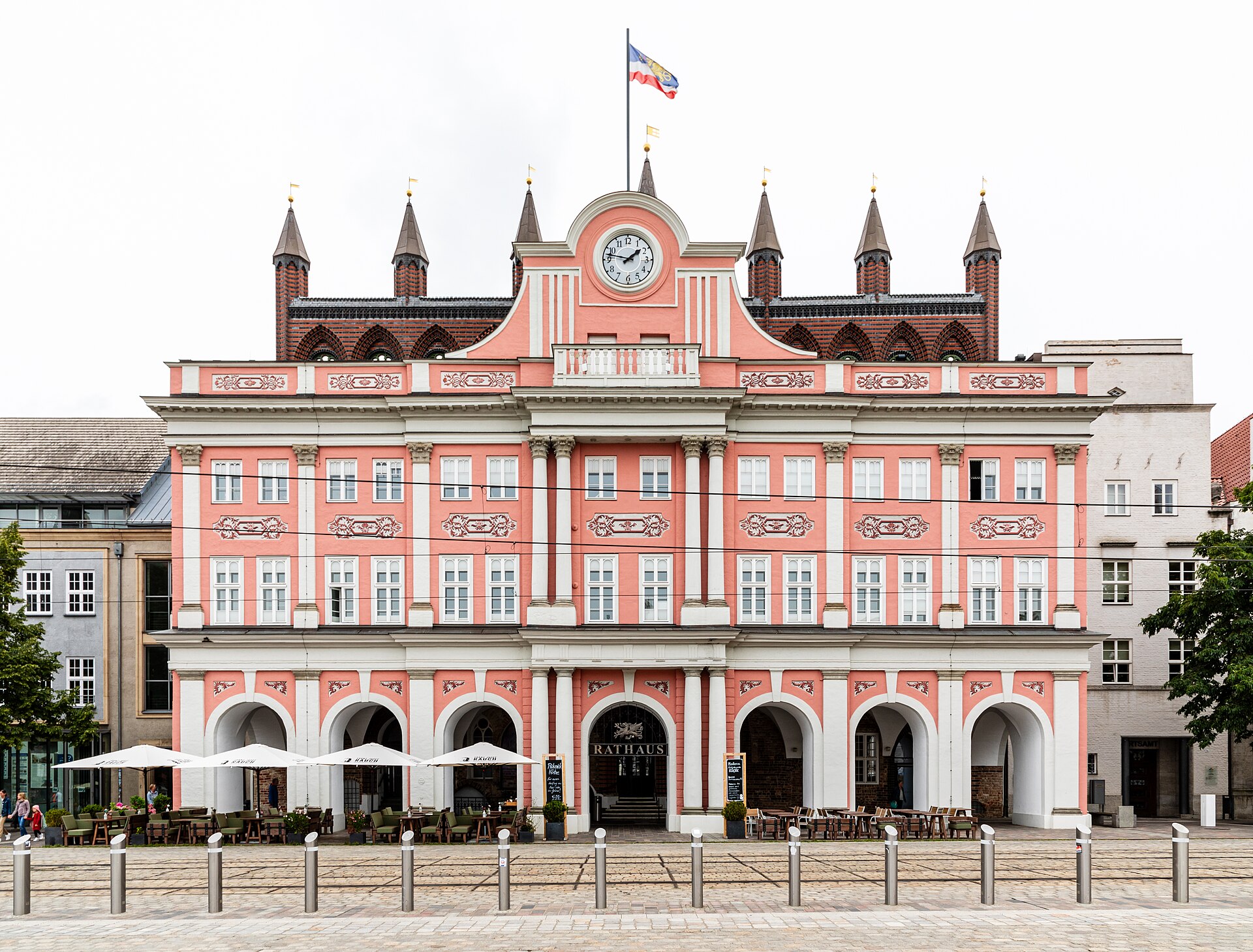 Stadtmotiv in Rostock – Rostock, Rathaus -- 2024 -- 5457
